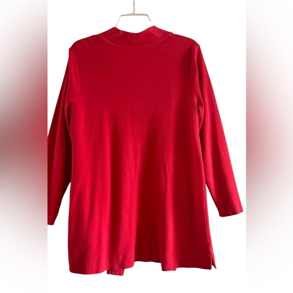 Isaac Mizrahi Red Women's Cardigan - Picture 7 of 7